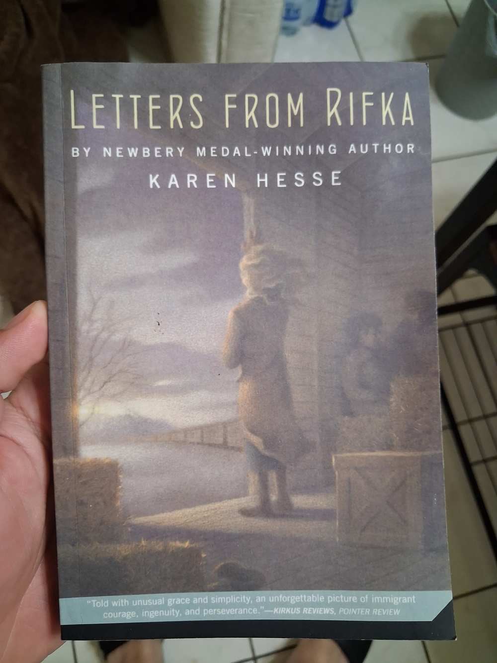 Letters From Rifka by Karen Hesse - Softcover in Muted Neutrals